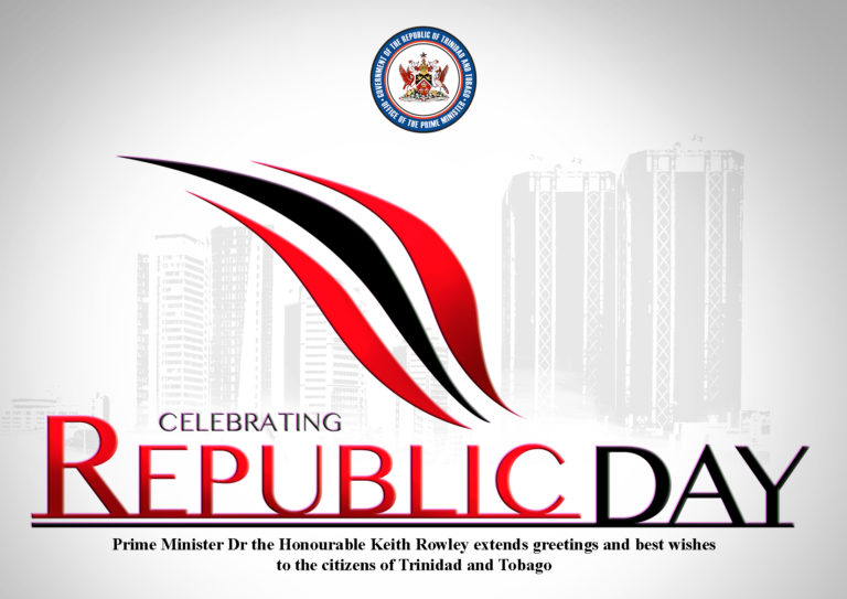 Office of The Prime Minister - Republic of Trinidad and Tobago  Republic Day Greetings 2019